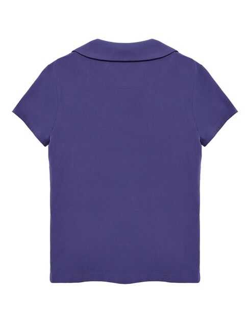 Polo Pedraza Block Rubber W bleu océan