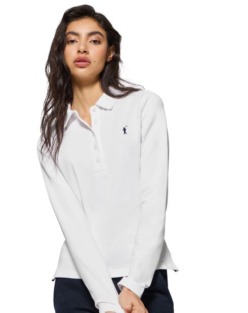 Polo Priyanka Rigby Go W blanc