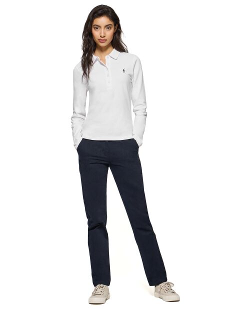 Polo Priyanka Rigby Go W blanc