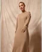 Robe Nara marron clair