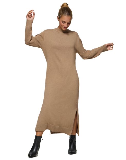 Robe Nara marron clair
