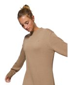 Robe Nara marron clair