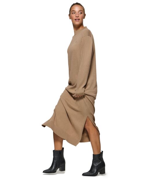 Robe Nara marron clair