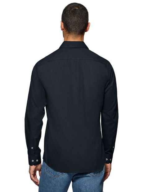 Chemise Rigby Go Poplin Vn marine