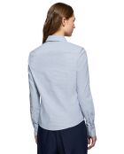 Chemise Rigby Go W Oxford Houndtooth bleue