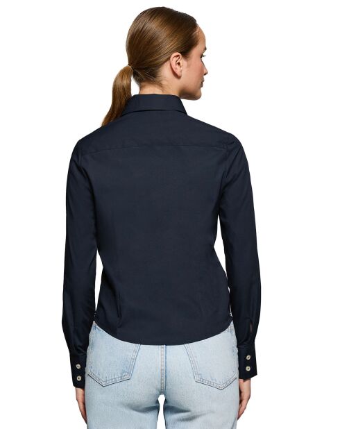 Chemise Rigby Go W Poplin Vn marine