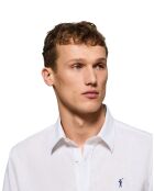 Chemise en Lin mélangé Rigby Go blanche