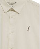 Chemise en Lin mélangé Rigby Go beige
