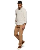 Chemise en Lin mélangé Rigby Go beige
