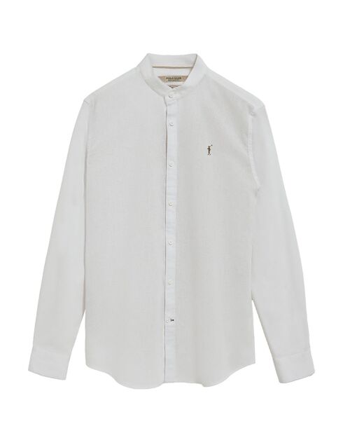 Chemise en Lin mélangé Rigby Go blanche