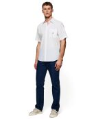 Chemise en Lin mélangé Rigby Go blanche