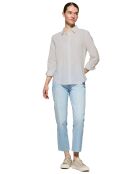 Chemise en Lin mélangé Rigby Go blanche