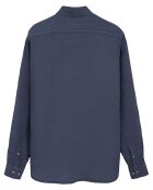 Chemise en Lin mélangé Rigby Best Gd bleu marine