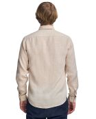 Chemise en Lin mélangé Rigby Best Gd sable