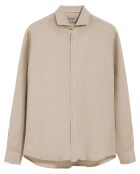 Chemise en Lin mélangé Rigby Best Gd sable