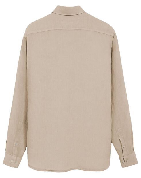 Chemise en Lin mélangé Rigby Best Gd sable