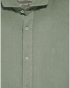 Chemise en Lin mélangé Rigby Best Gd vert militaire