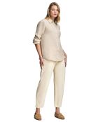 Chemise en Lin mélangé Pc Monogram Gd sable