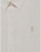 Chemise en Lin mélangé Rigby Go W crème