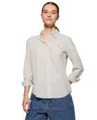 Chemise en Lin mélangé Rigby Go W crème