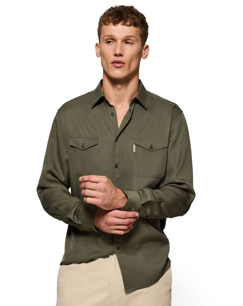 Chemise Franklin kaki