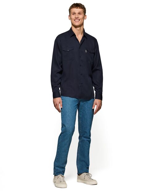 Chemise Franklin marine