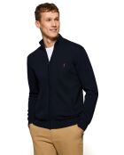 Cardigan Rigby Go Zippered marine