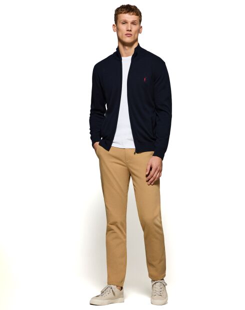 Cardigan Rigby Go Zippered marine