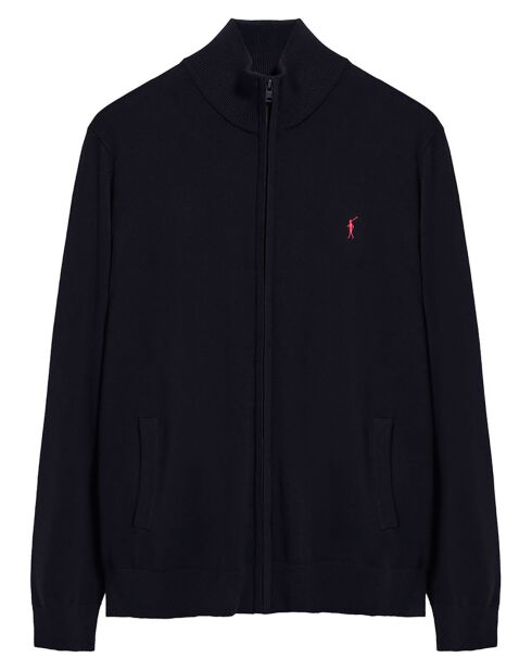 Cardigan Rigby Go Zippered marine