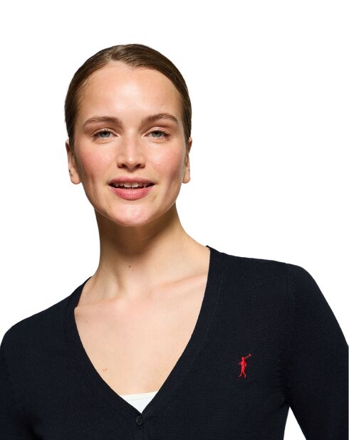 Cardigan Rigby Go V Cardigan W marine