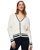 Cardigan Azariel Nautic écru