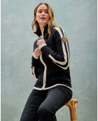 Cardigan Nautic Patch marine