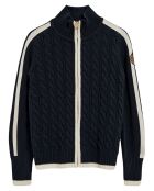 Cardigan Nautic Patch marine