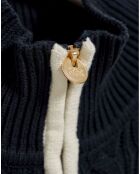 Cardigan Nautic Patch marine