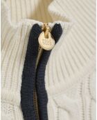 Cardigan Nautic Patch écru