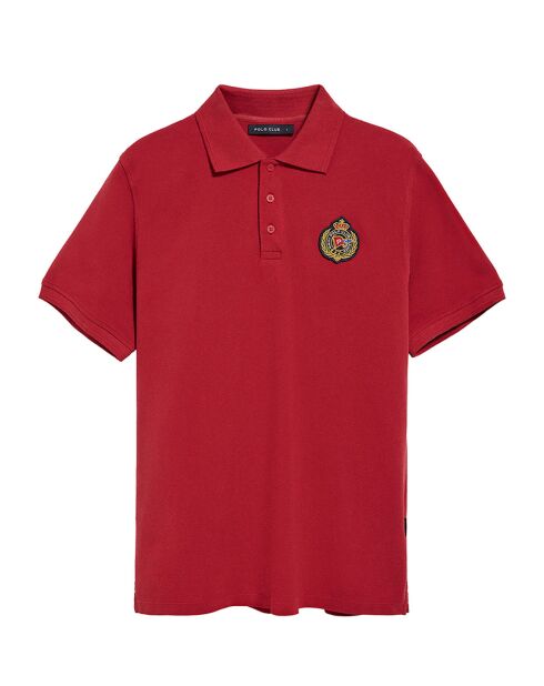 Polo Nautic rouge foncé