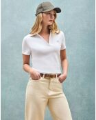 Polo Block Rubber Pedraza blanc