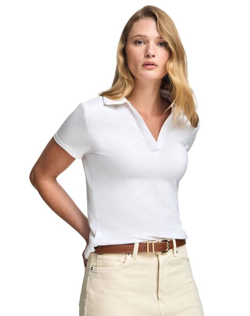 Polo Block Rubber Pedraza blanc