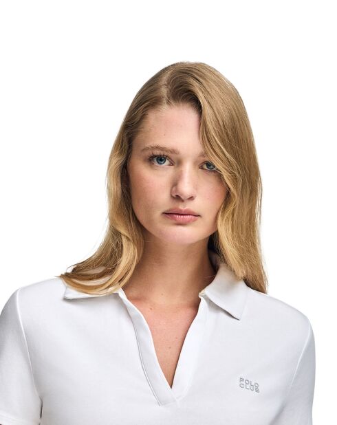 Polo Block Rubber Pedraza blanc