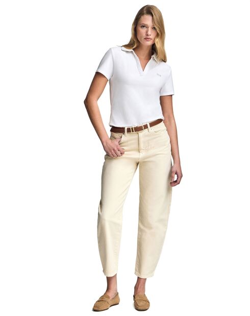 Polo Block Rubber Pedraza blanc