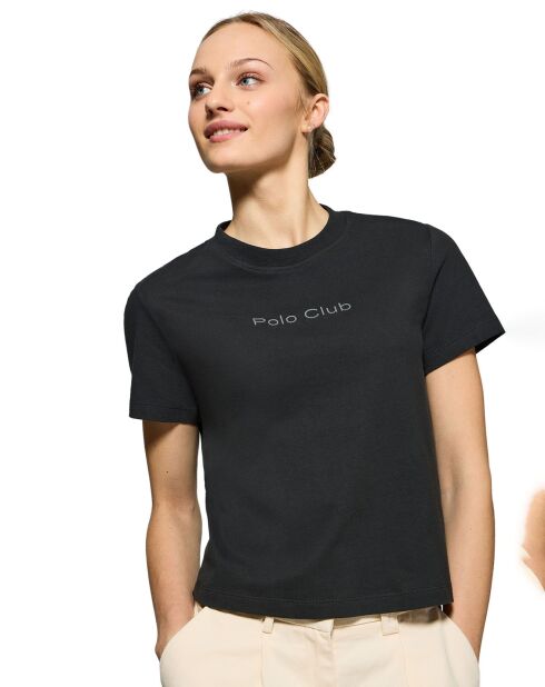 T-Shirt Minimal Combo Rubber Tori noir