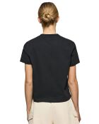 T-Shirt Minimal Combo Rubber Tori noir