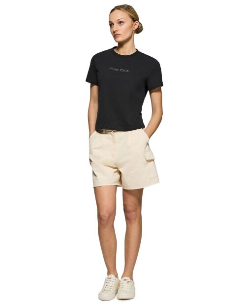 T-Shirt Minimal Combo Rubber Tori noir