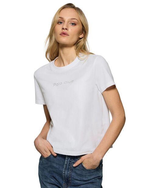 T-Shirt Minimal Combo Rubber Tori blanc