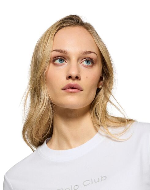 T-Shirt Minimal Combo Rubber Tori blanc