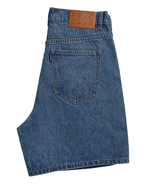 Short Juno bleu denim