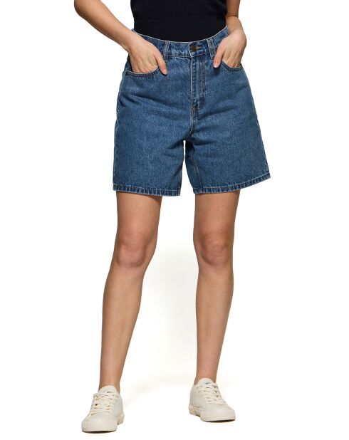 Short Juno bleu denim