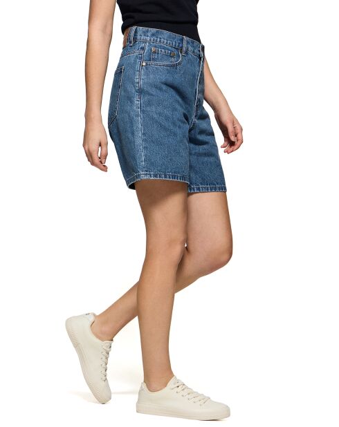 Short Juno bleu denim