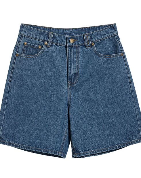Short Juno bleu denim