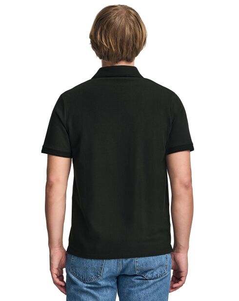 Rigby Go schwarzes Poloshirt